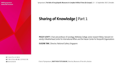 Sharing of Knowledge| Part 1 | 15.09. 