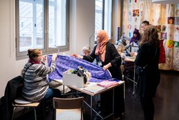 Teaserbild zur Veranstaltung Offenes Handarbeitsatelier