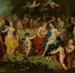Teaserbild zur Veranstaltung Kunstgespräch: &quot;Göttlich in Szene gesetzt. Die Kabinettbilder von Hendrick van Balen&quot; 