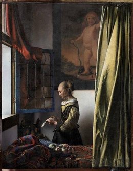 Teaserbild zur Veranstaltung BUCHVORSTELLUNG: Johannes Vermeer. Brieflesendes Mädchen am offenen Fenster, Restaurierung und maltechnische Untersuchung