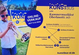 Teaserbild zur Veranstaltung KunstBus - Oberlausitz 2025 - LausitzFestival