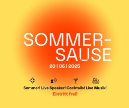 Teaserbild zur Veranstaltung SOMMERSAUSE