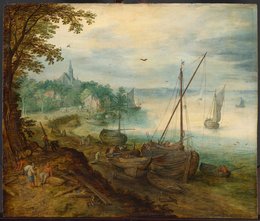 Teaserbild zur Veranstaltung Workshop: Zeichnen im Museum - Niederländische Motive: Segelschiffe