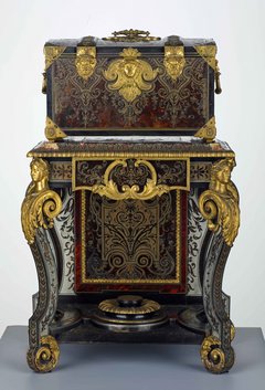 Toilette-Koffer [Zustand vor der Restaurierung], André Charles Boulle, Paris, um 1700
