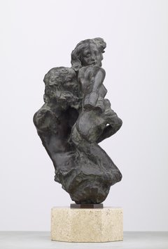 Auguste Rodin, Triton und Nereide, vor 1908 (Entwurf), Albertinum, Inv.-Nr. ZV 3695