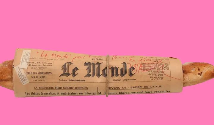 Wolf Vostell, Le Monde pour Marc, 1974