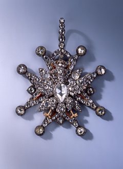 Kleinod des Polnischen Weißen Adler-Ordens (Diamantrosengarnitur)