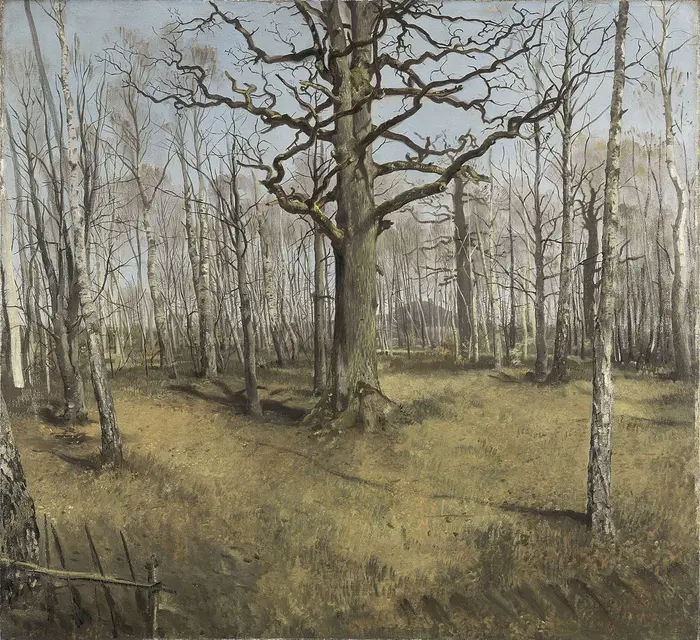 Ferdinand von Rayski, Wermsdorfer Wald, um 1859