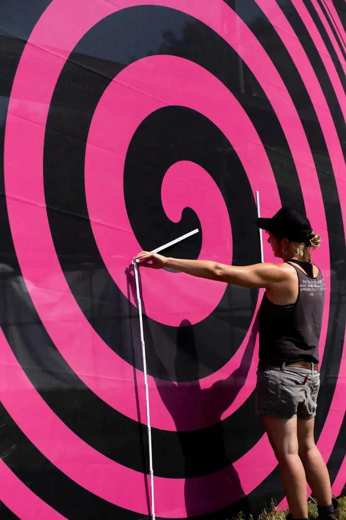 Aufbauphase des Community-Projekts LOST 