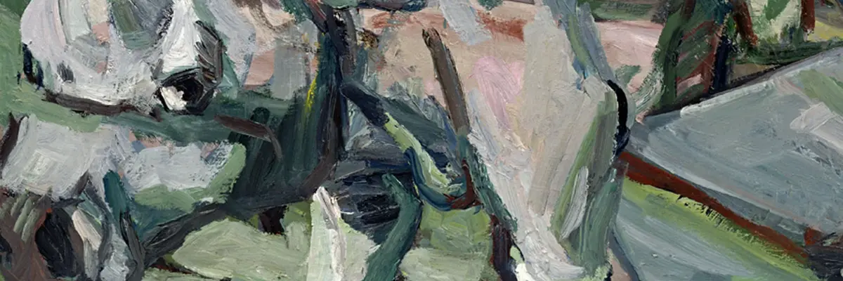 Georg Baselitz, Ländlicher Realismus- Schema und Illustration, 1968 ein Rind