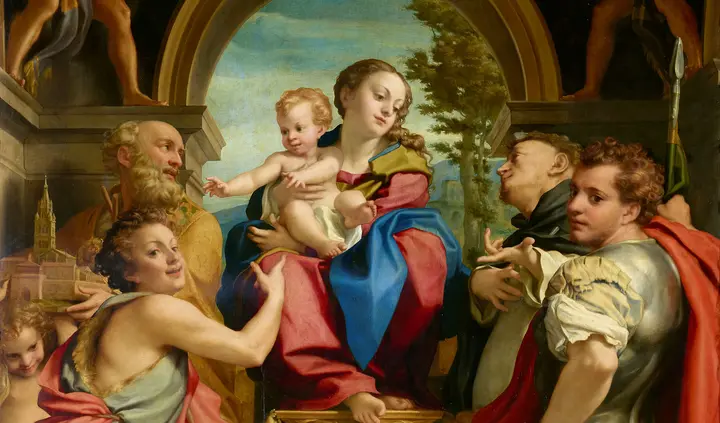 Correggio, Madonna des heiligen Georg, um 1530