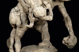 Emmanuel Frémiet, Gorille enlevant une femme, 1887