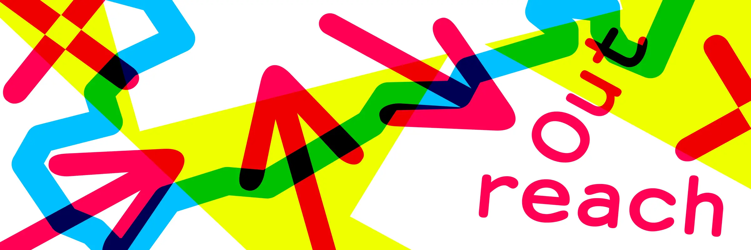 Ein Poster mit der Inschrift "out reach"