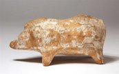 Schwein Figur eines Schweines
