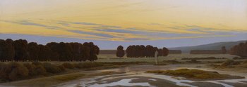 Eine Feldlandschaft