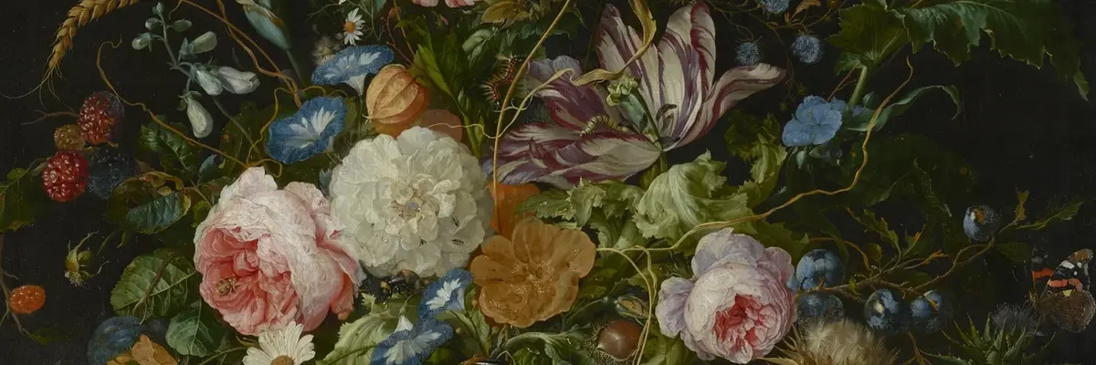 Ein Blumenstillleben