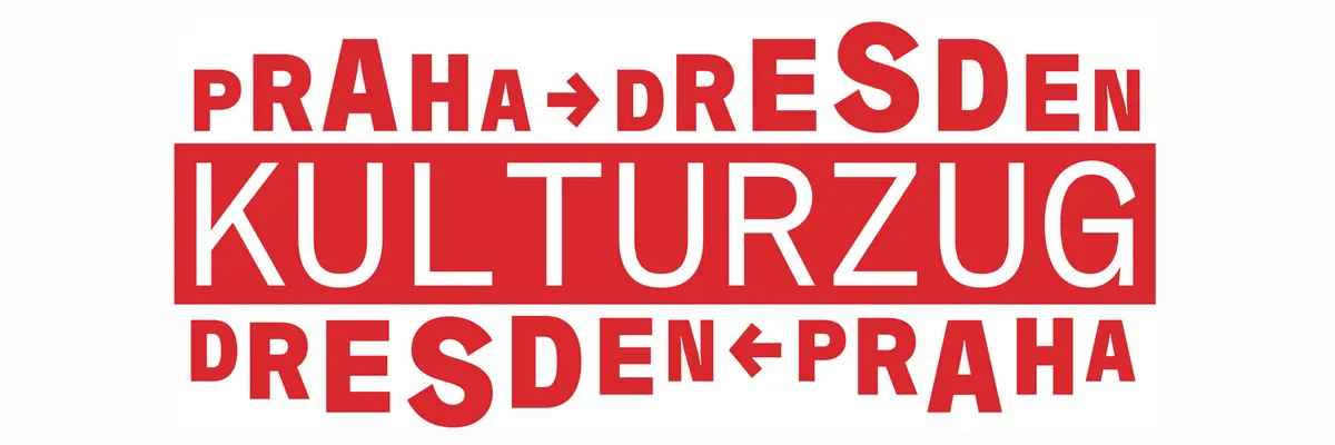 Banner Kulturzug von Praha nach Dresden und Dresden nach Praha