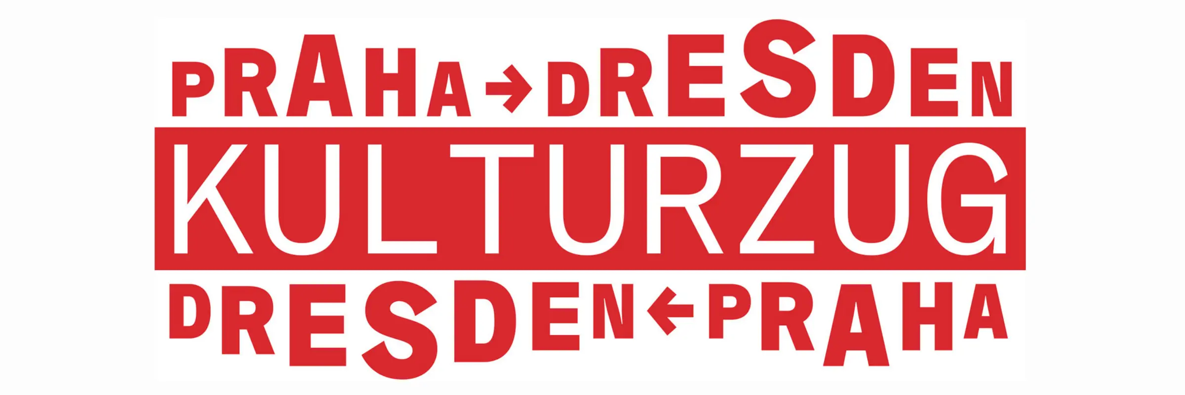 Banner Kulturzug von Praha nach Dresden und Dresden nach Praha