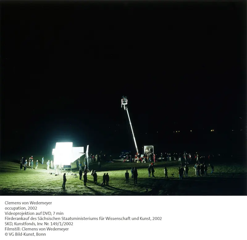 Foto von Videoarbeiten