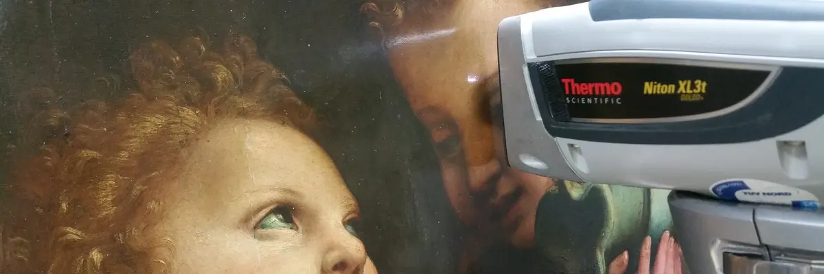 zerströungsfreie Gemäldeuntersuchung mit der RFA