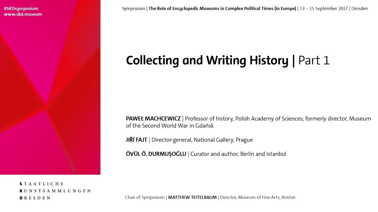 Collecting and Writing History | Part 1 | 14.09.