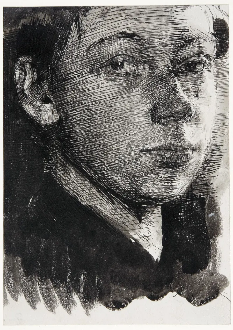 Selbstportrait von Käthe Kollwitz