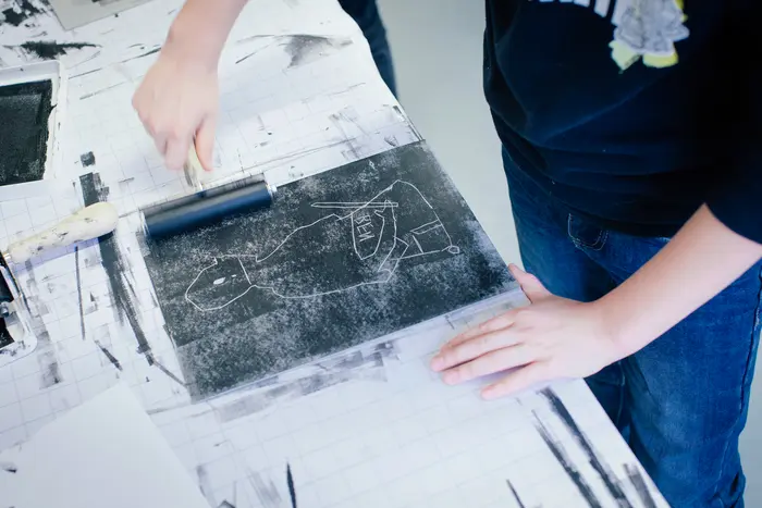 Frisch gedruckt! im Gymasium Wilsdruff