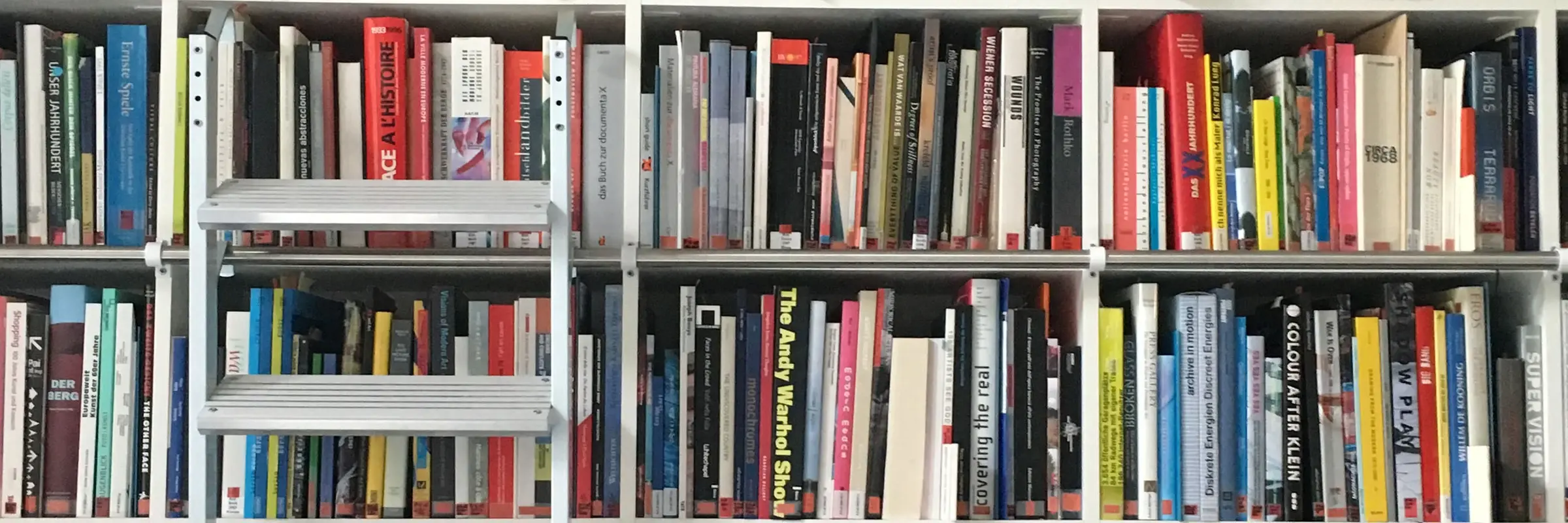 Bücher im Bücherregal