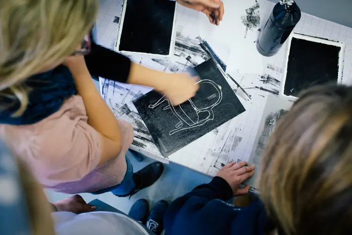 Frisch gedruckt! im Gymasium Wilsdruff