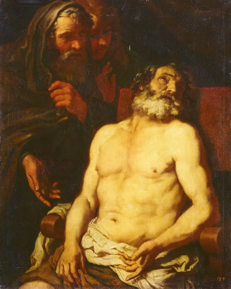 Drei Männer im Gespräch 