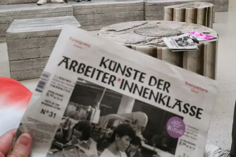 Straßenzeitung "Arts of the Working Class"