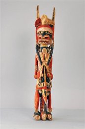 Holzfigur