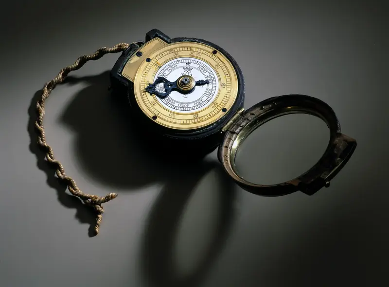 Schrittzähler ähnlich einem Kompass