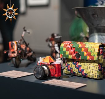 Ausstellungsansicht &quot;Die Erfindung der Zukunft&quot;, Bereich &quot;Umwelt&quot;