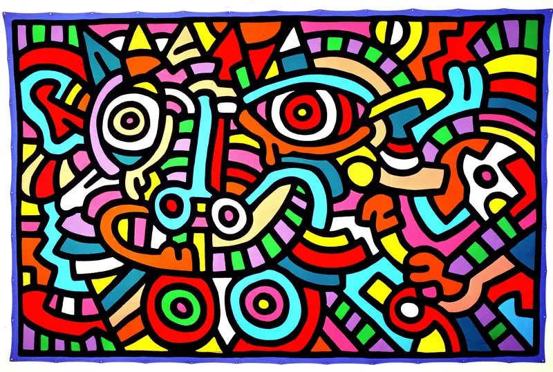 Keith Haring, Untitled, 1986