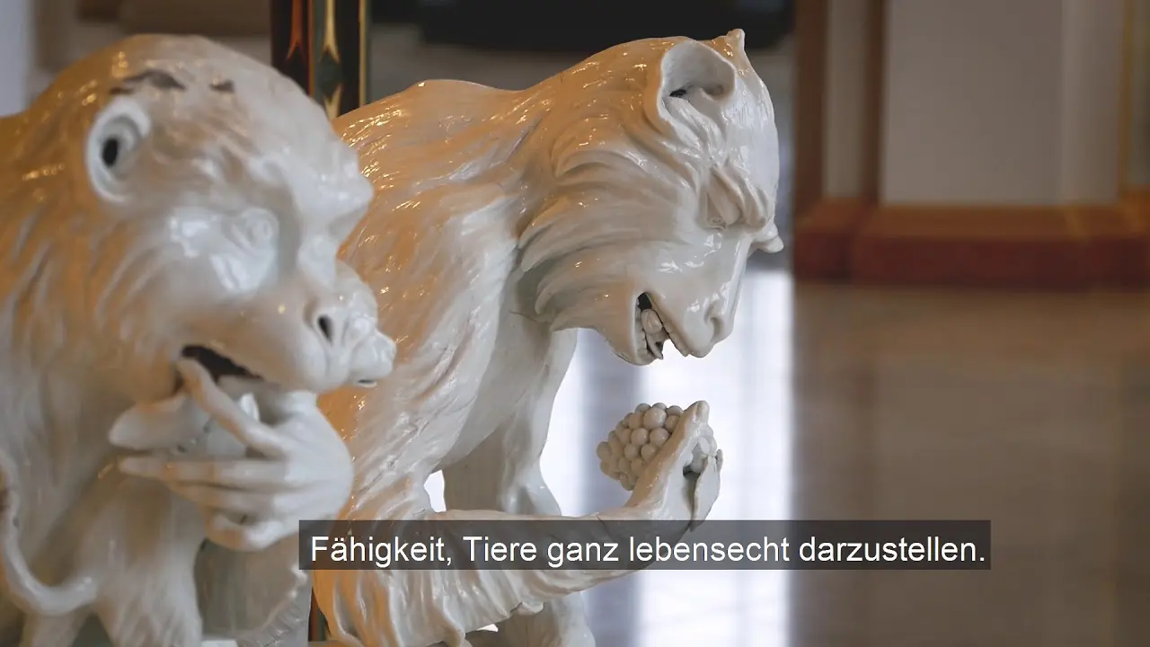 Ein Porzellanzoo für den König