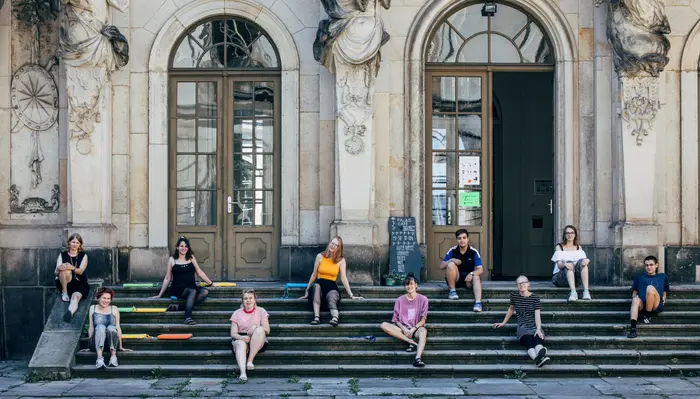 Der Jugendbeirat im Japanischen Palais