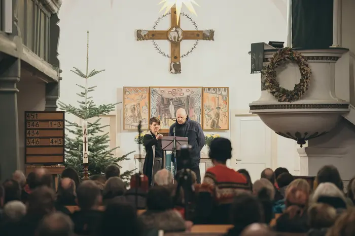 Die Aktion "Die Glocken von Mutzschen" am 04.12.2019 in Mutzschen