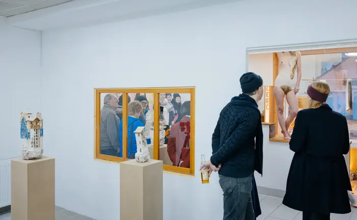 Die Aktion „Heimleuchten - Raum mit Aussicht" am 01.12.2019 in Beucha