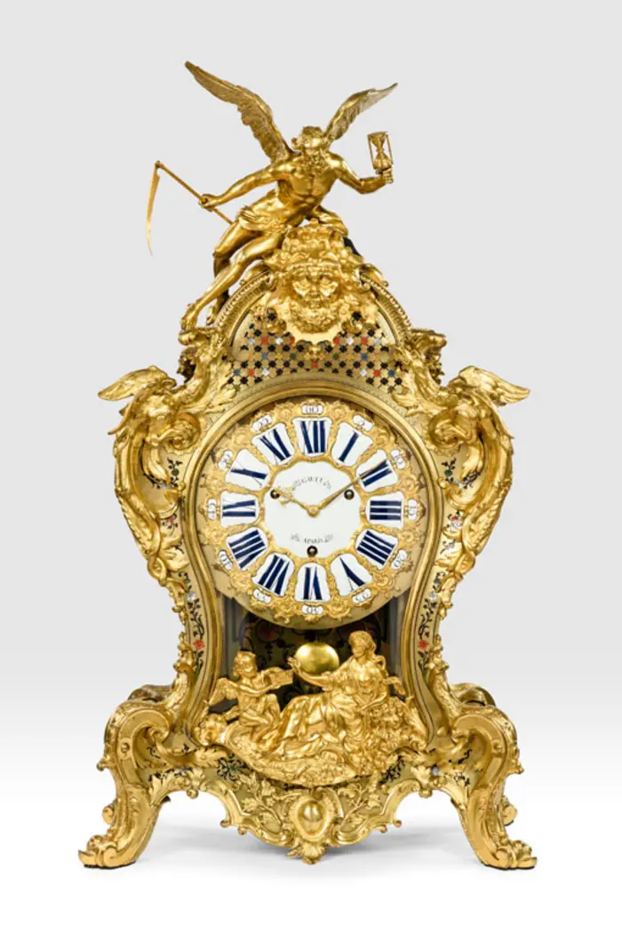 Prunkvolle Standuhr