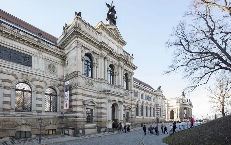 Gebäude des Albertinum von außen