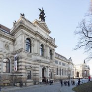 Gebäude des Albertinum von außen