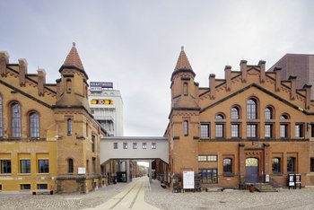 Kraftwerk Mitte, Eingangsbereich Backsteingebäude