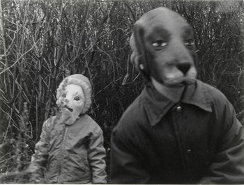 Helga Paris (1938), Kinder mit Masken, Deutschland, 1968