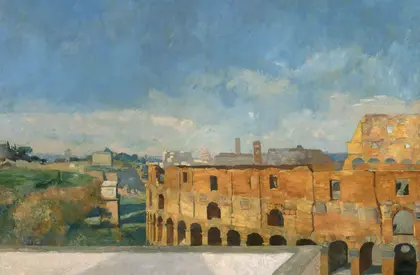 Max Klinger, Das Kolosseum in Rom, 1888 das Kollosseum in Rom