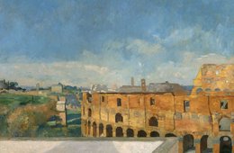 Max Klinger, Das Kolosseum in Rom, 1888 das Kollosseum in Rom